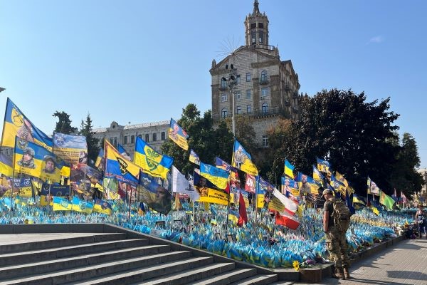 Day of Remembrance of the Defenders of Ukraine, August 29, 2024 (Photo by Shelby Magid).